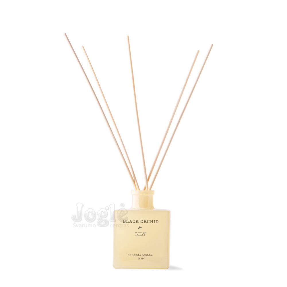 Cereria Molla Reed Diffuser Black Orchid Lily buteliukas